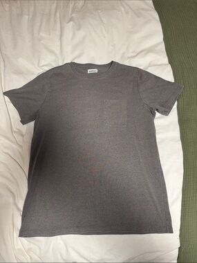 Taylor Stitch Heavy Bag Tee in Grey